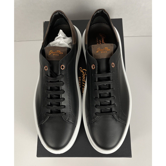 Goodman Other - GoodMan Mens Sneakers 10.5 Legend London Black Italy Leather Shoes Good Man